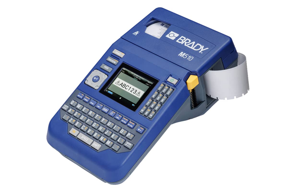 La impresora portátil M510 de Brady.